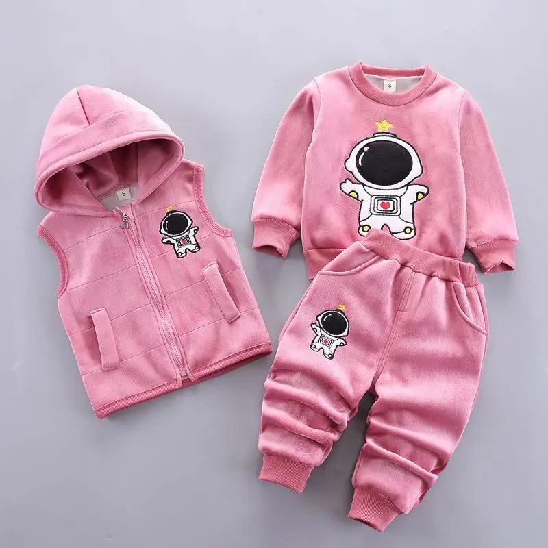 Warm & Cozy 3-Piece Baby Fleece Set