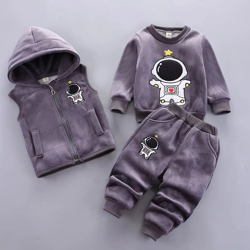 Warm & Cozy 3-Piece Baby Fleece Set